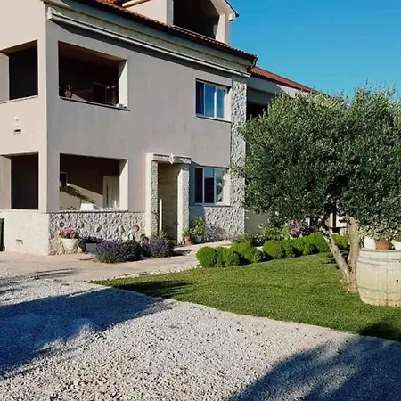 Apartamento In Privlaka Mit Grill, Garten Und Terrasse